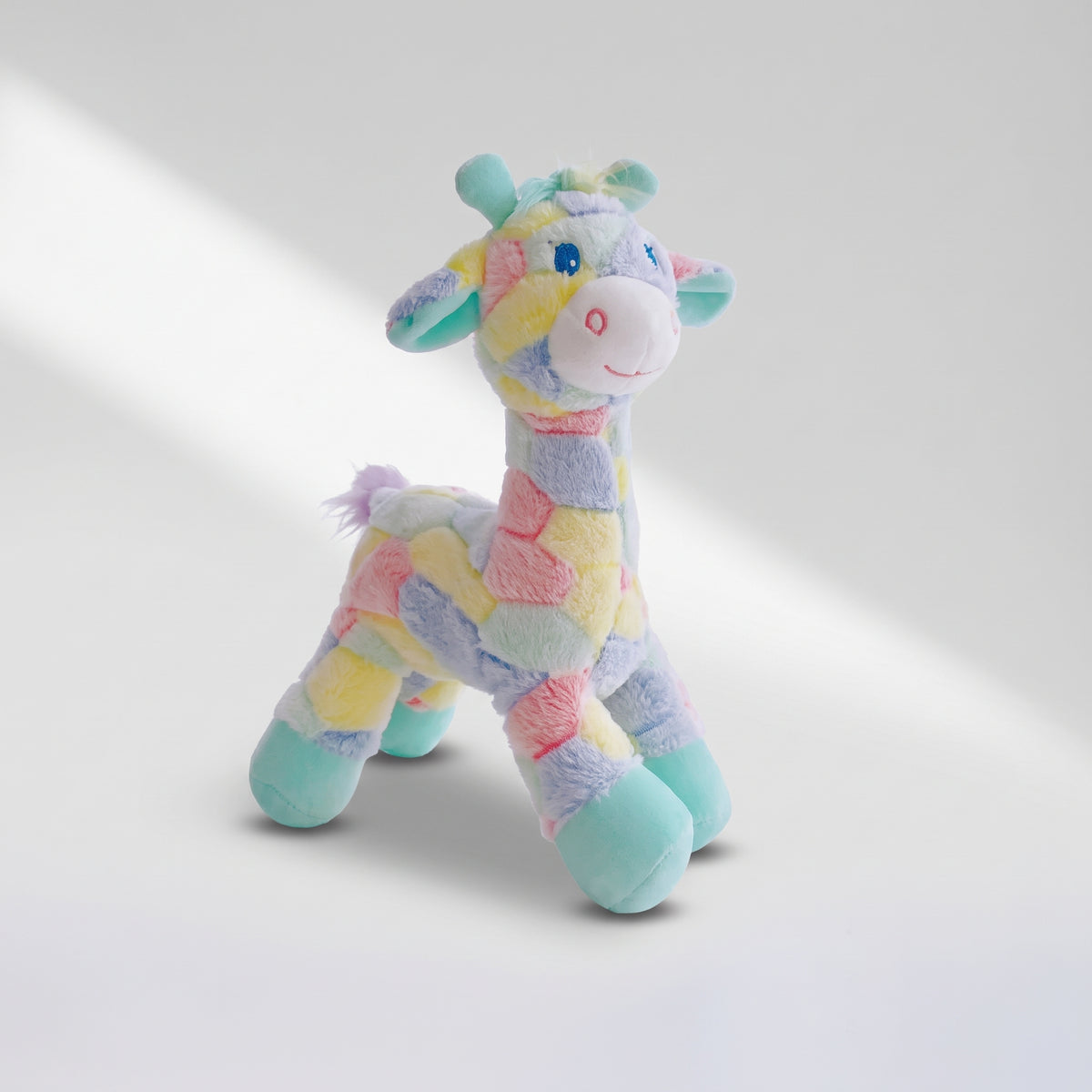 Dog Plush Toys, studio photo on a light grey background