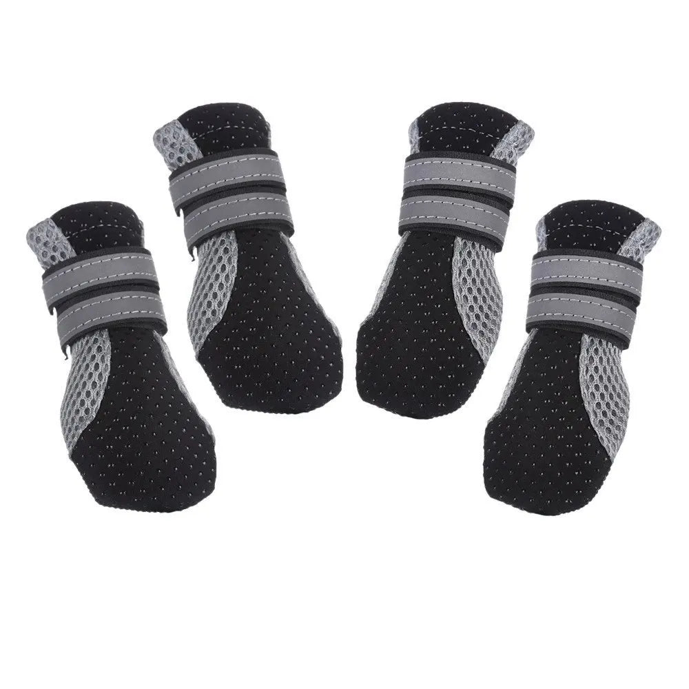 Dog Summer Shoes in Black