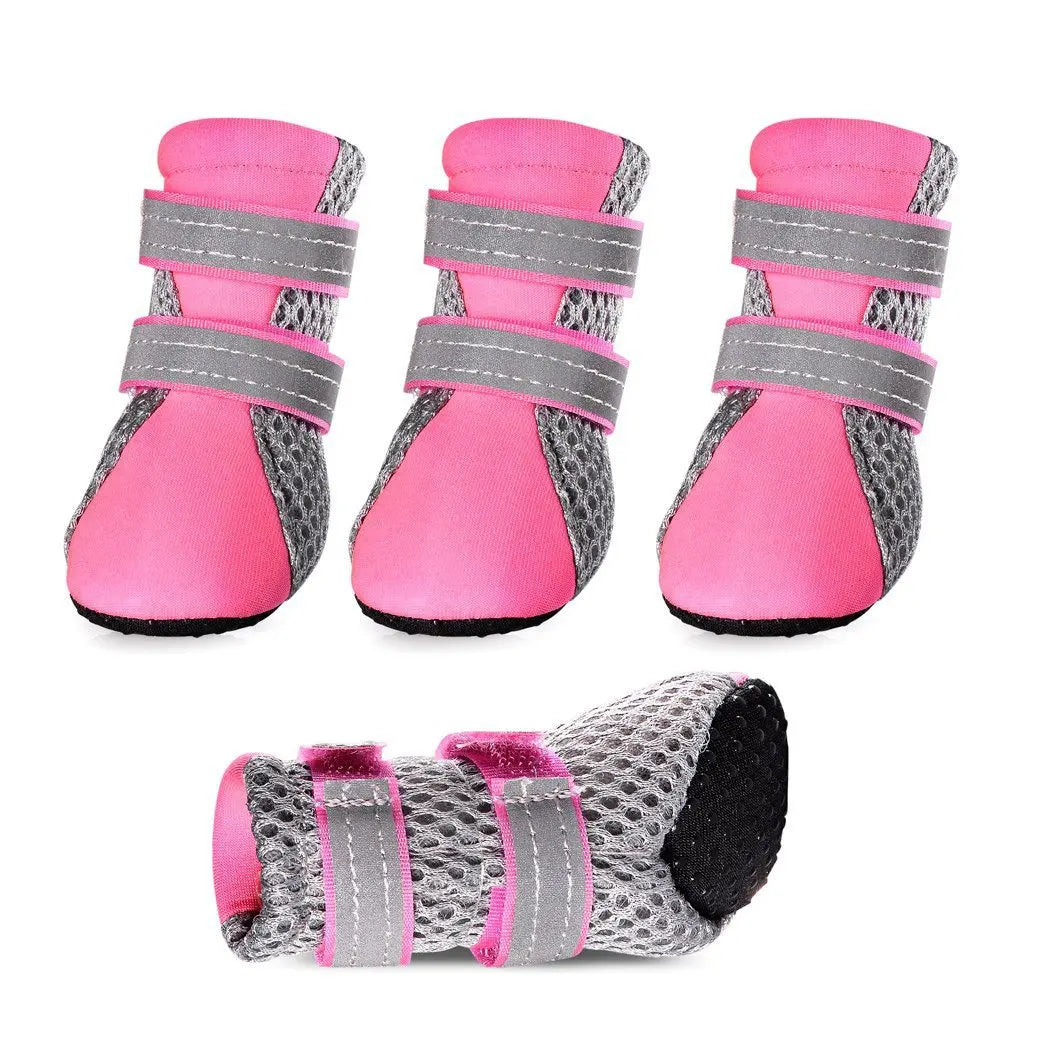 Dog Summer Shoes in Pink