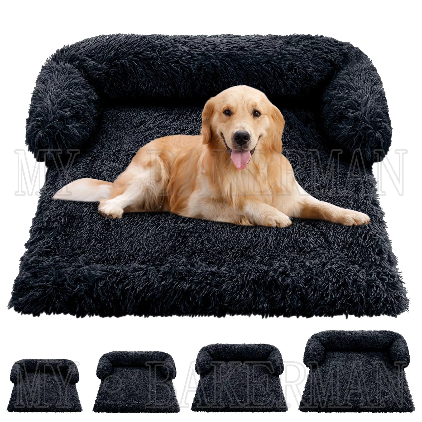 Fluffy Dog Sofa Bed