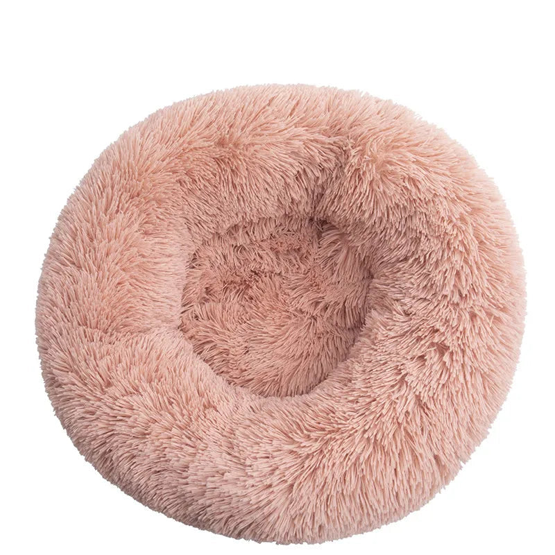 Fluffy Donut Dog Bed