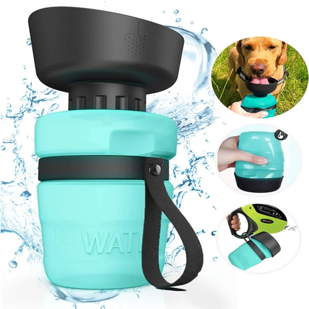Foldable Dog Water Bottle