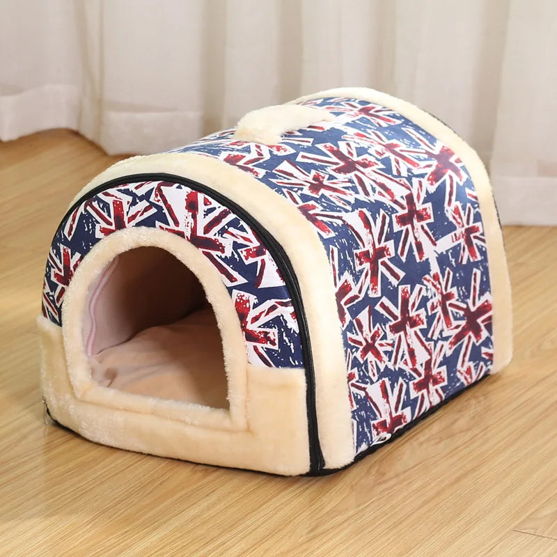 Foldable Dog House Bed in Hideaway