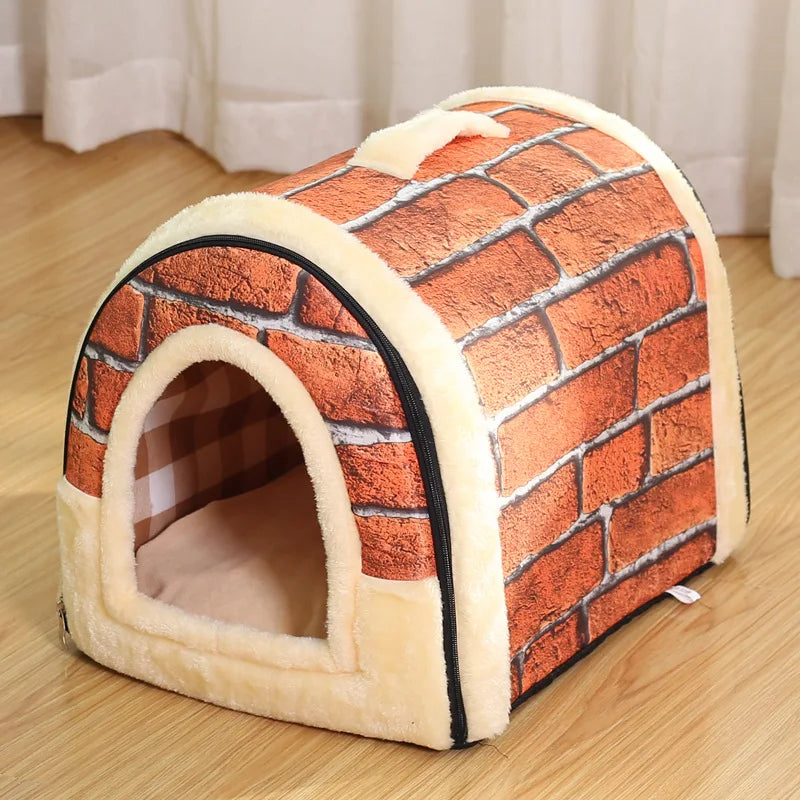 Foldable Dog House Bed in Oasis