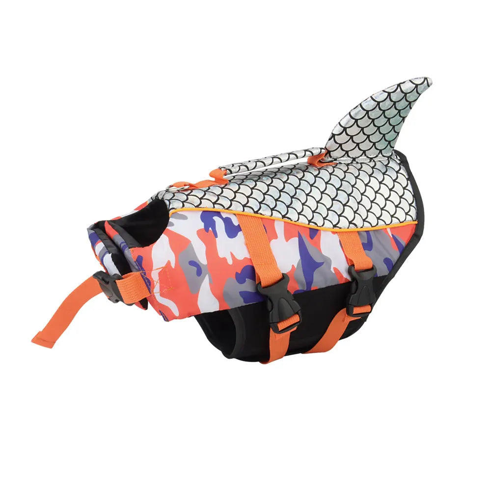 French Bulldog Life Jacket in Orange