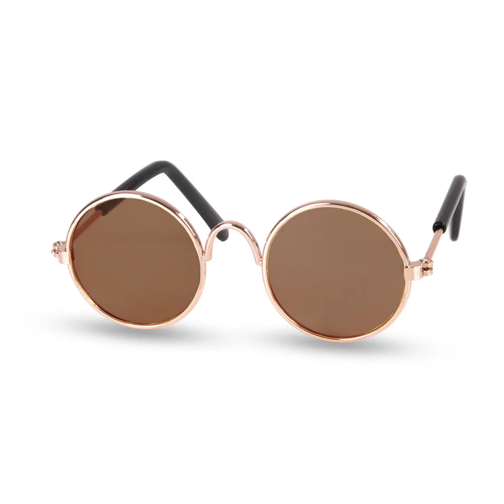 Handsome Dog Glasses in Brown