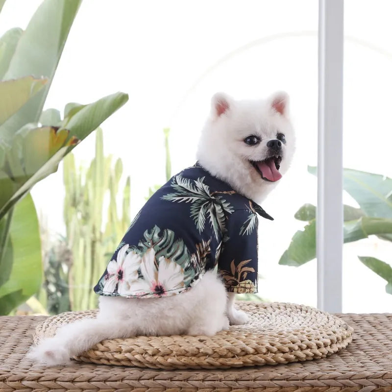 Hawaiian Dog Shirt