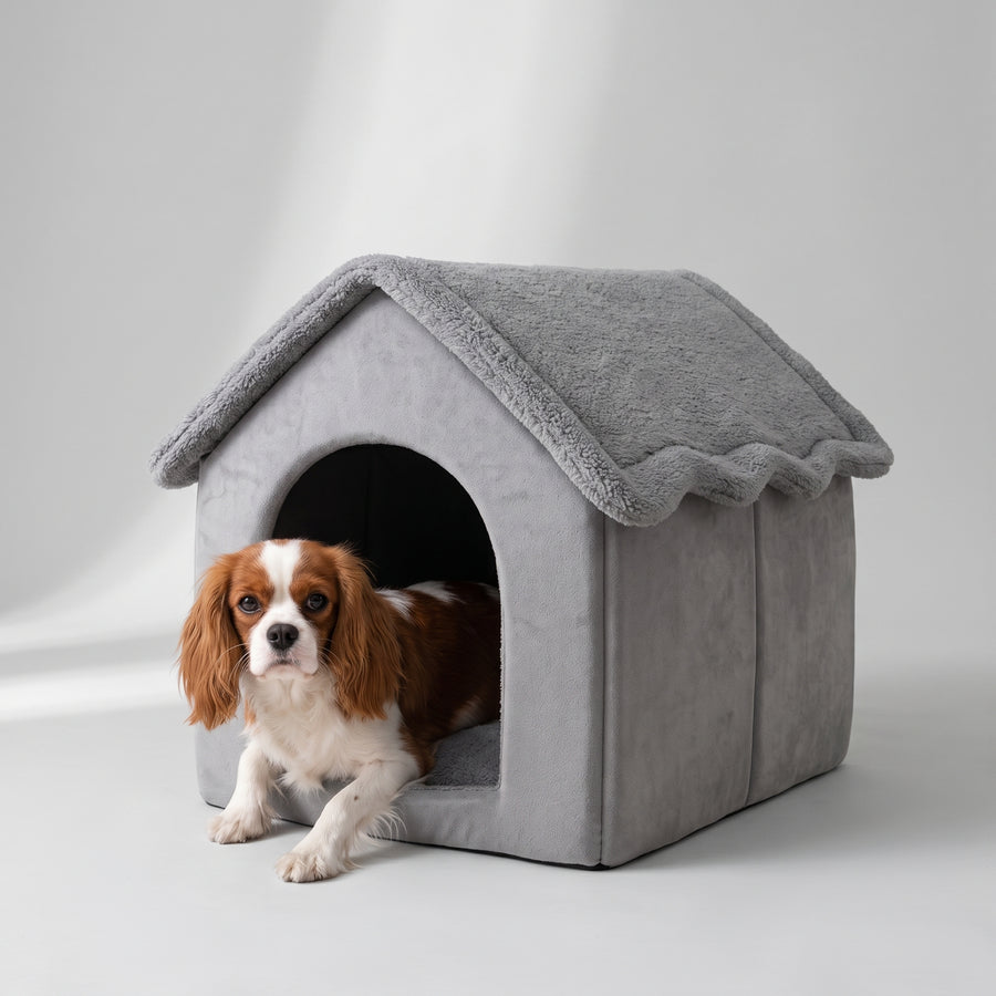 The Ultimate Comfort Zone: Elevate your pet's comfort with our Indoor Dog House Bed, providing a private retreat for your beloved pet.