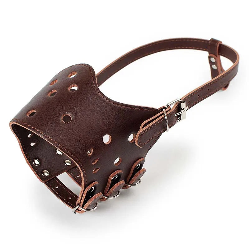 Leather Dog Muzzle