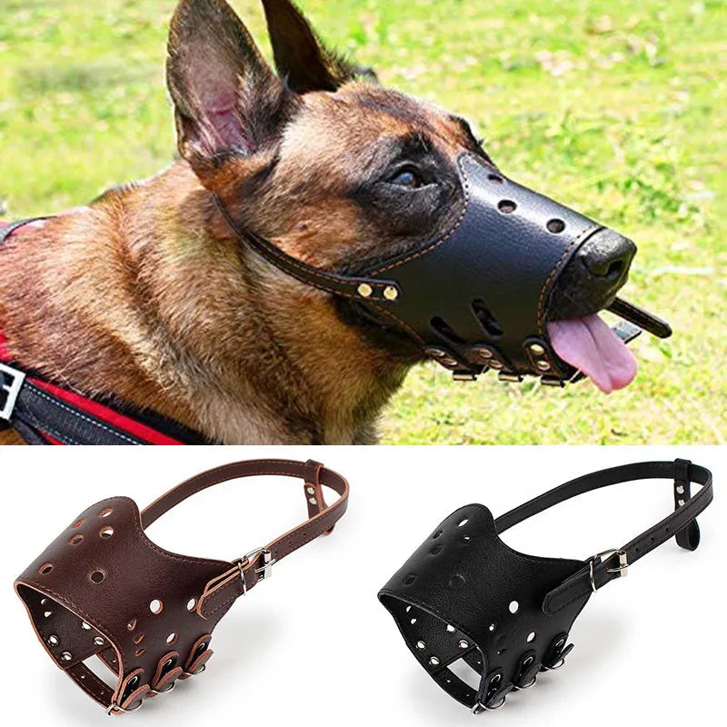 Leather Dog Muzzle