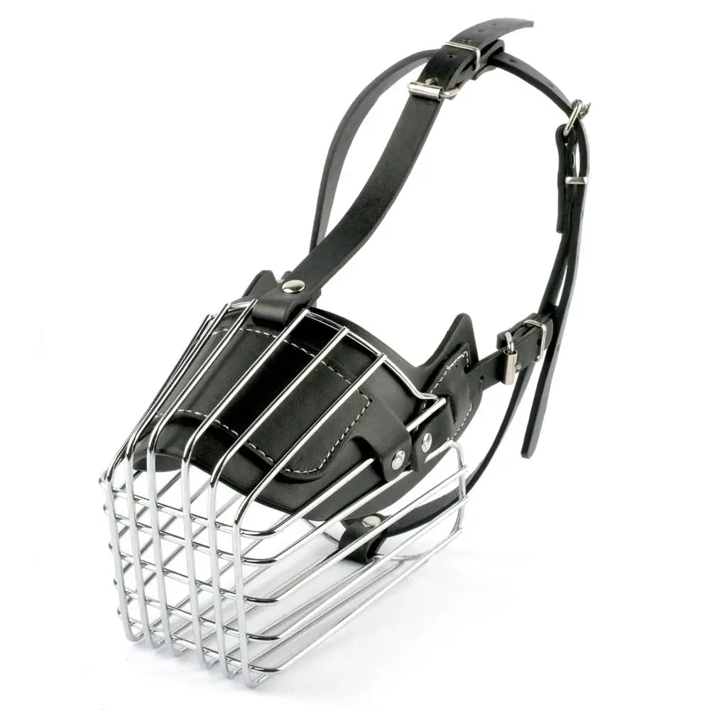 Metal Basket Dog Muzzle