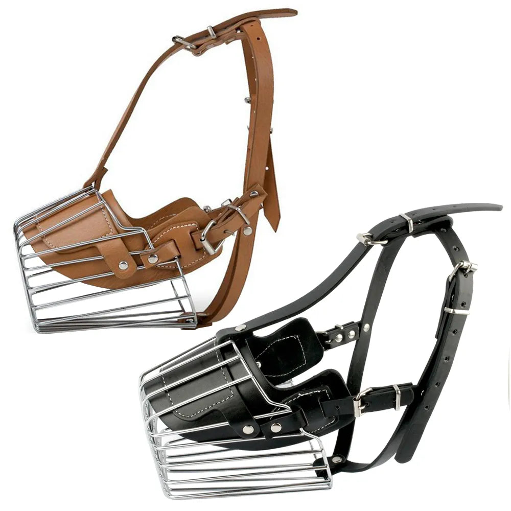 Metal Basket Dog Muzzle