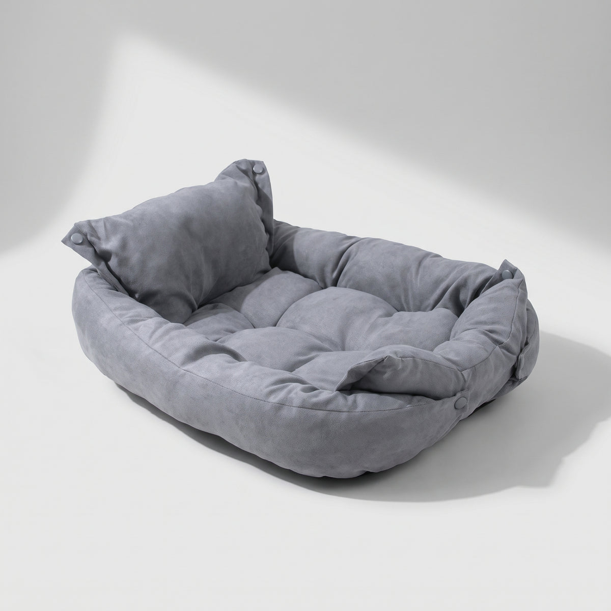 Multifunction Dog Bed, studio photo on a light grey background