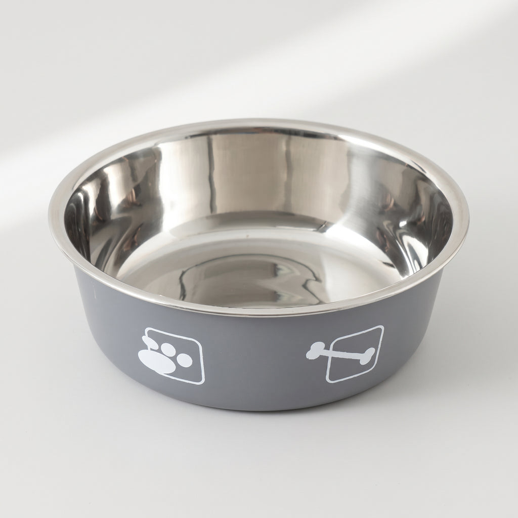 Non Slip Dog Bowl, studio photo on a light grey background