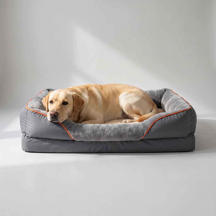 Material: Made from 100% cotton, providing a soft and comfortable surface for your dog to rest on.