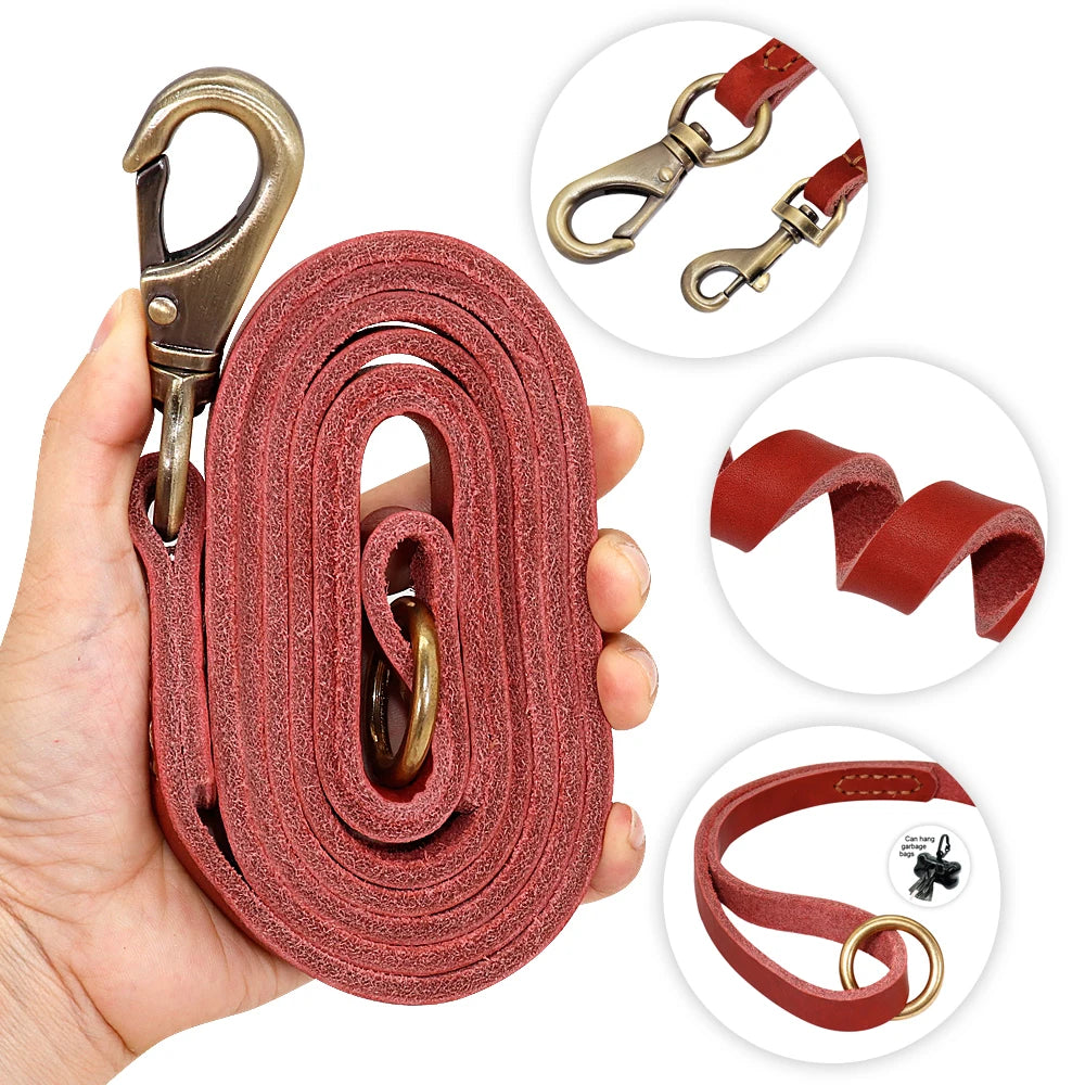 Personalized Leather dog Collar