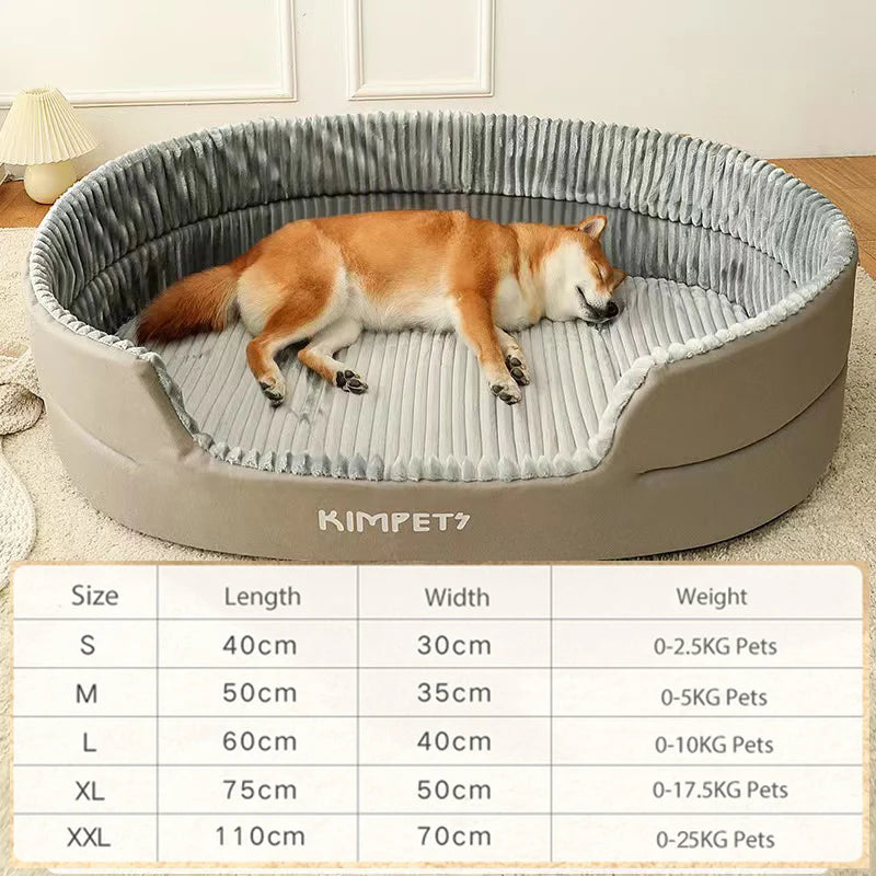 Pet Dog Bed Four Seasons in Gray Without Mat