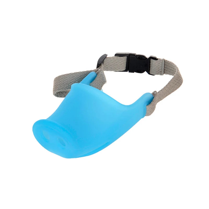 Pig Nose Dog Muzzle in Blue