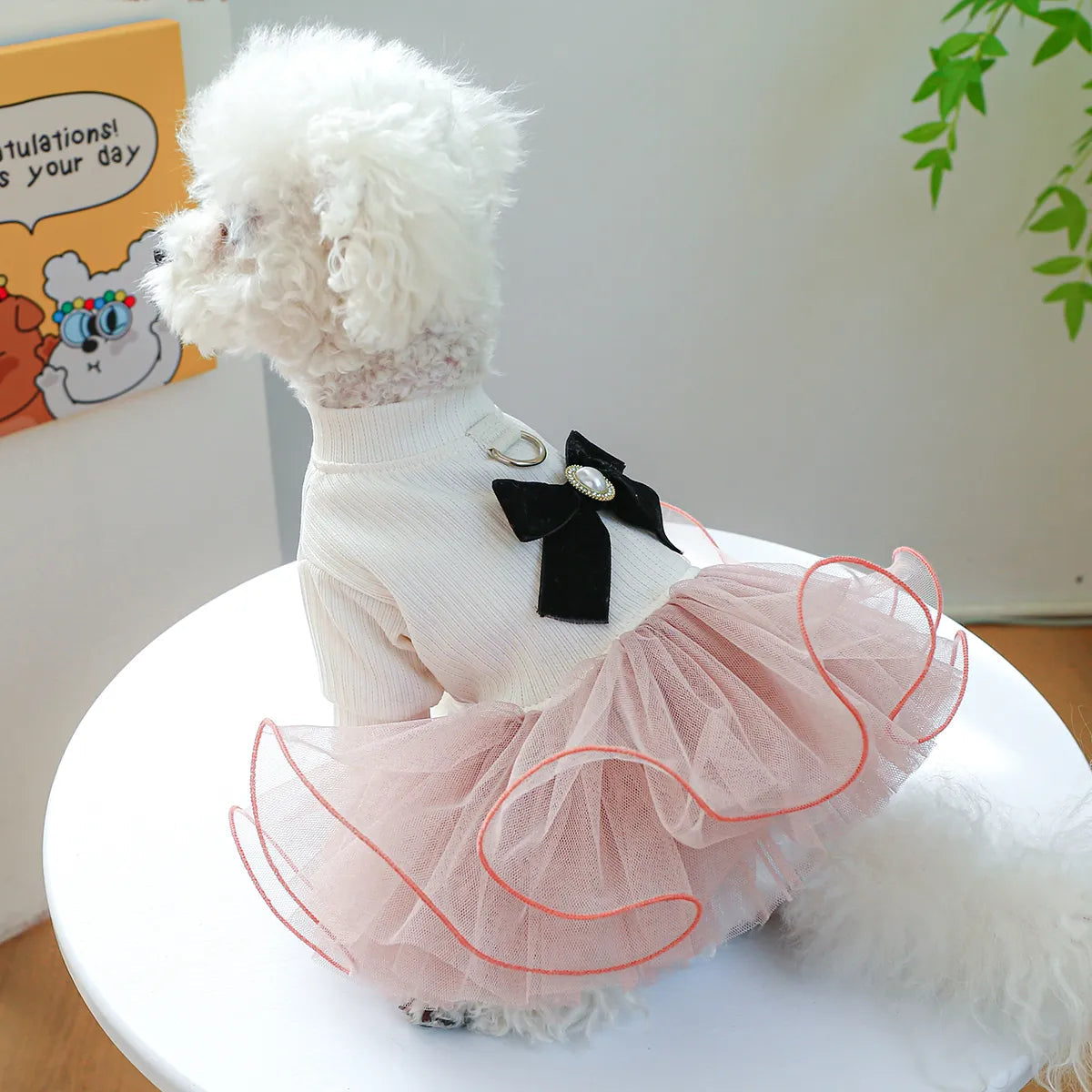 Pink Dog Dress