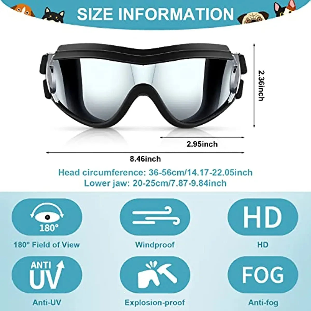 Protective Dog Glasses