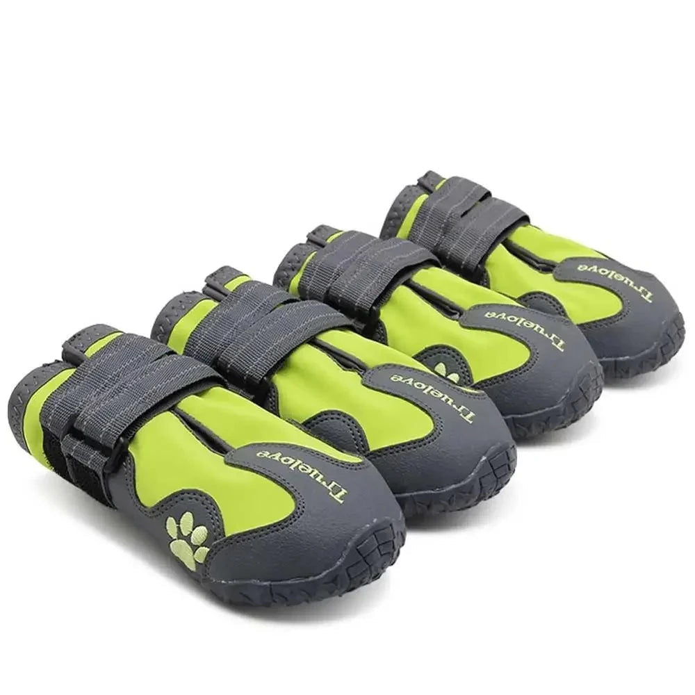 Protective Dog Shoes in Yellow