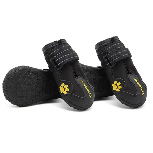 Protective Dog Shoes - Black / 1 - 3.5CM