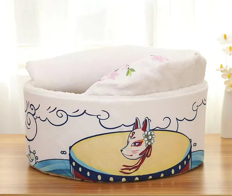 Ramen Dog Bed in Style 3