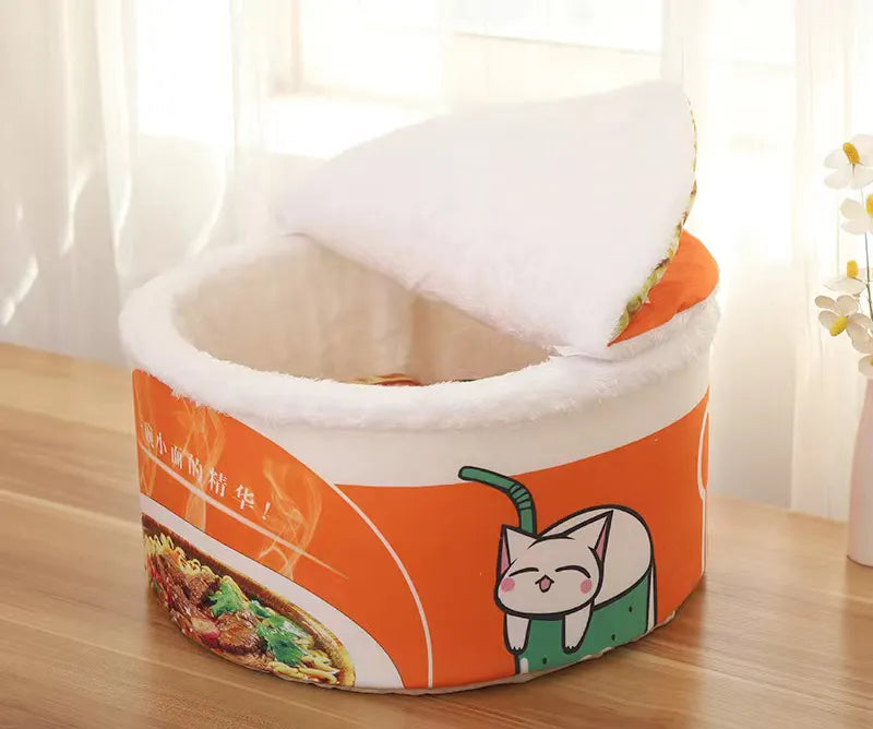 Ramen Dog Bed in Style 4