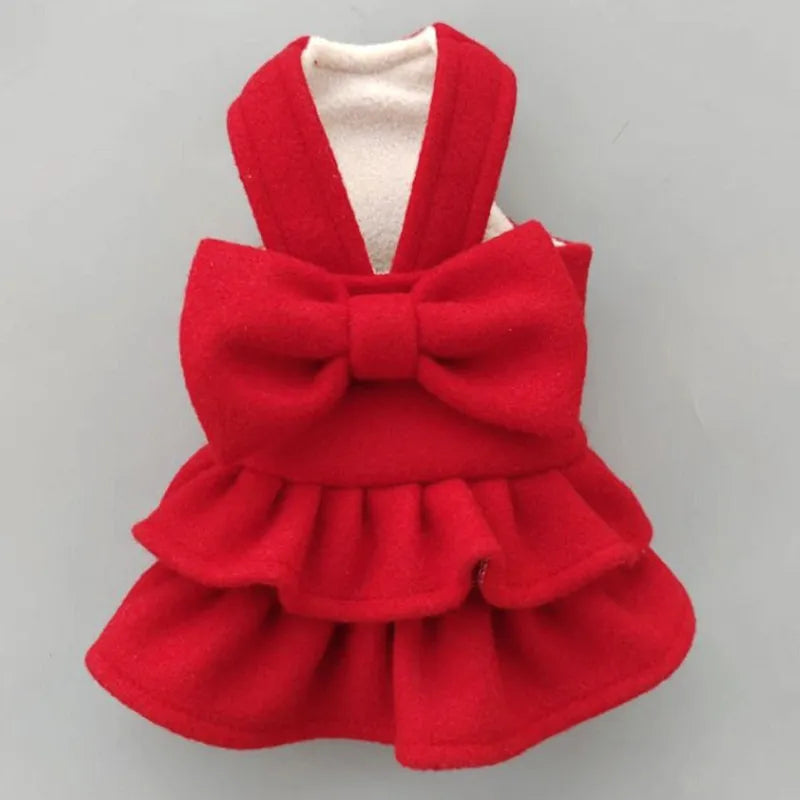 Red Dog Dress