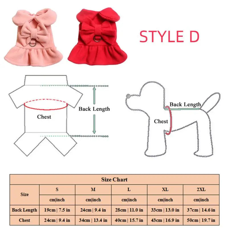Red Dog Dress