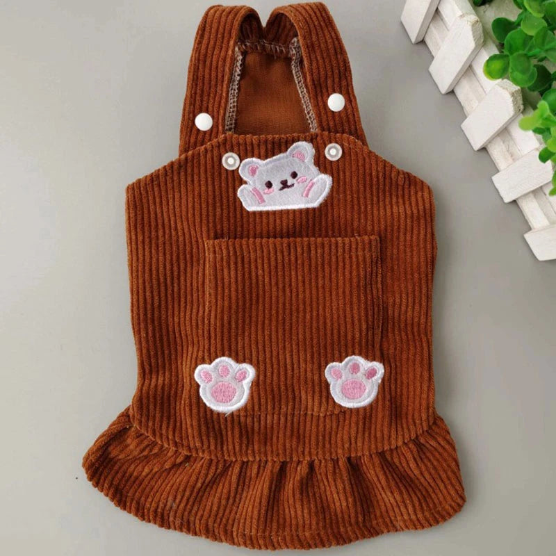 Red Dog Dress