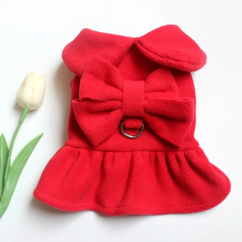 Red Dog Dress