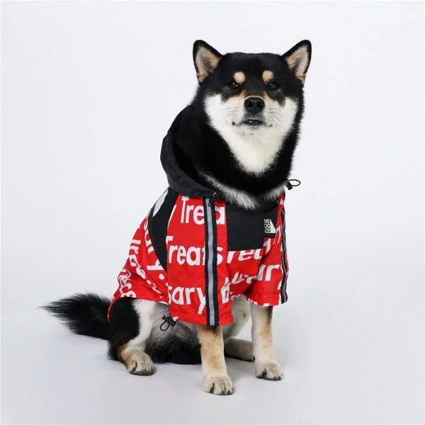 Red Dog Raincoat