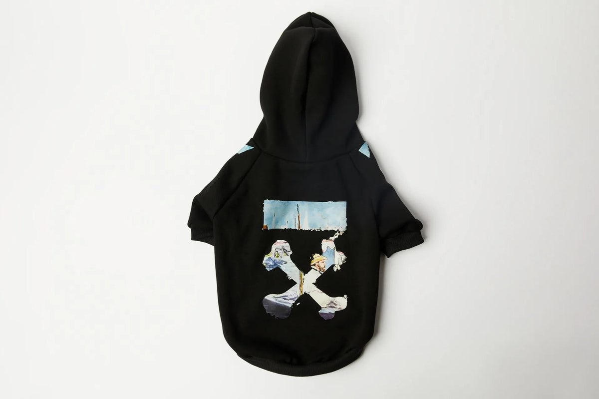 Sakura Dog Hoodie｜Hayden² in Blue Bone