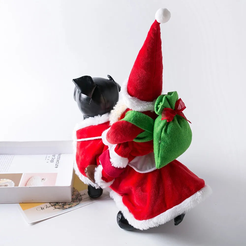 Santa Riding Dog Costume