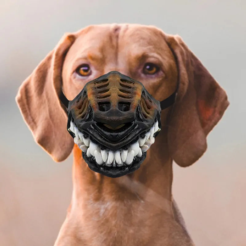 Scary dog sales muzzles for halloween