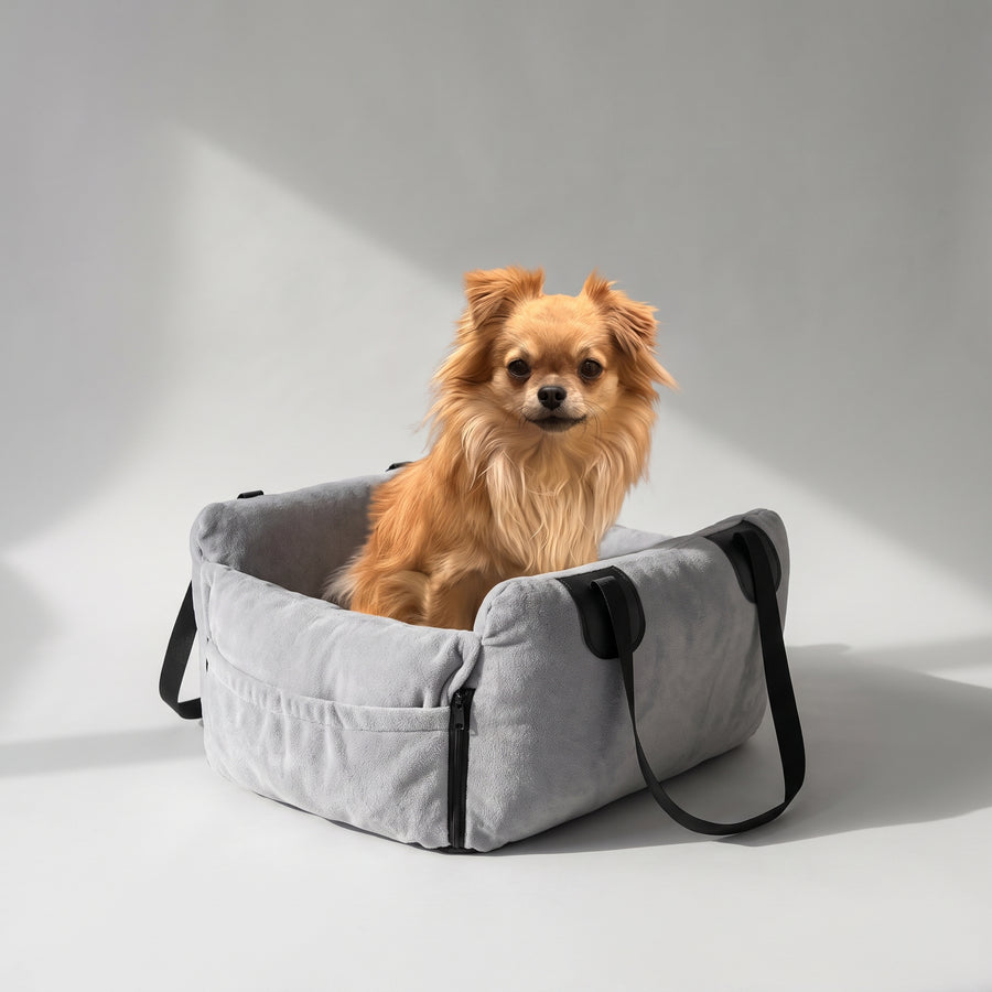 Quality Material: Crafted from high-quality cloth material, the Dogs Car Seat is durable and resistant to deformation and damage, ensuring long-lasting use.