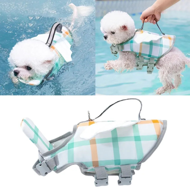Float forward feature keeps your dog's head above water