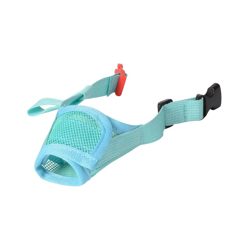 Small dog Muzzle in Blue