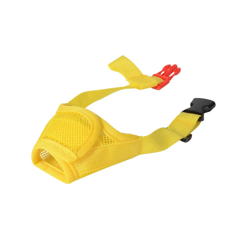Small dog Muzzle in Yellow