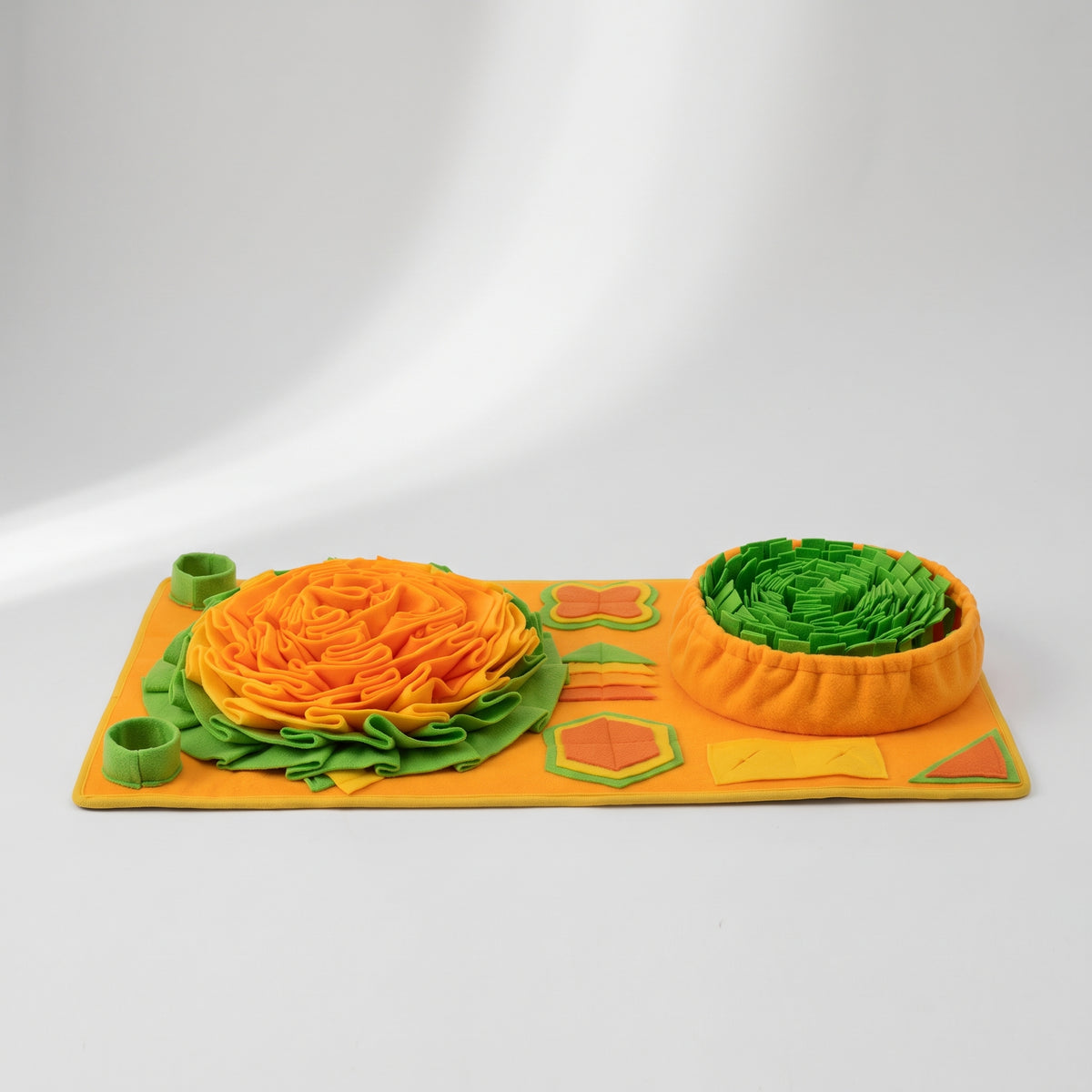 Snuffle Mat For Large Dogs, studio photo on a light grey background