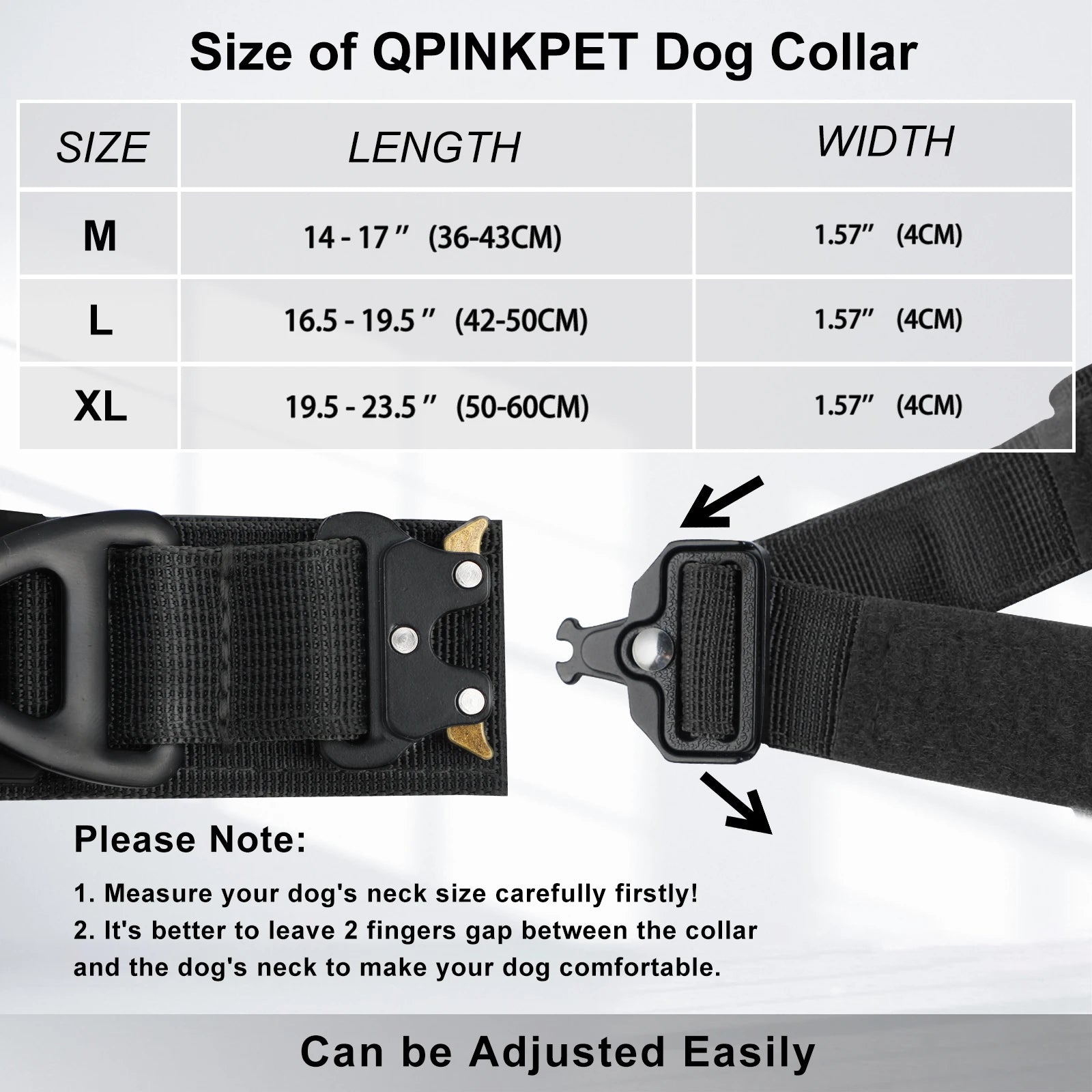 Tactical AirTag Dog Collar