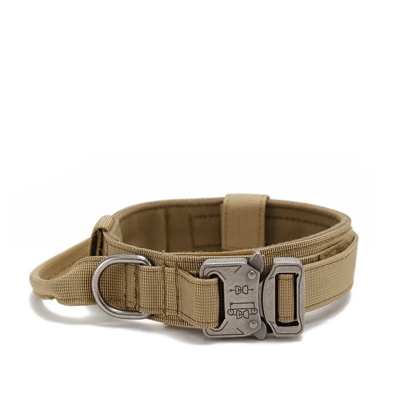 Tactical Dog Collar｜BestGear® in Khaki