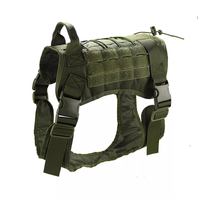 Tactical Dog Harness in Army green