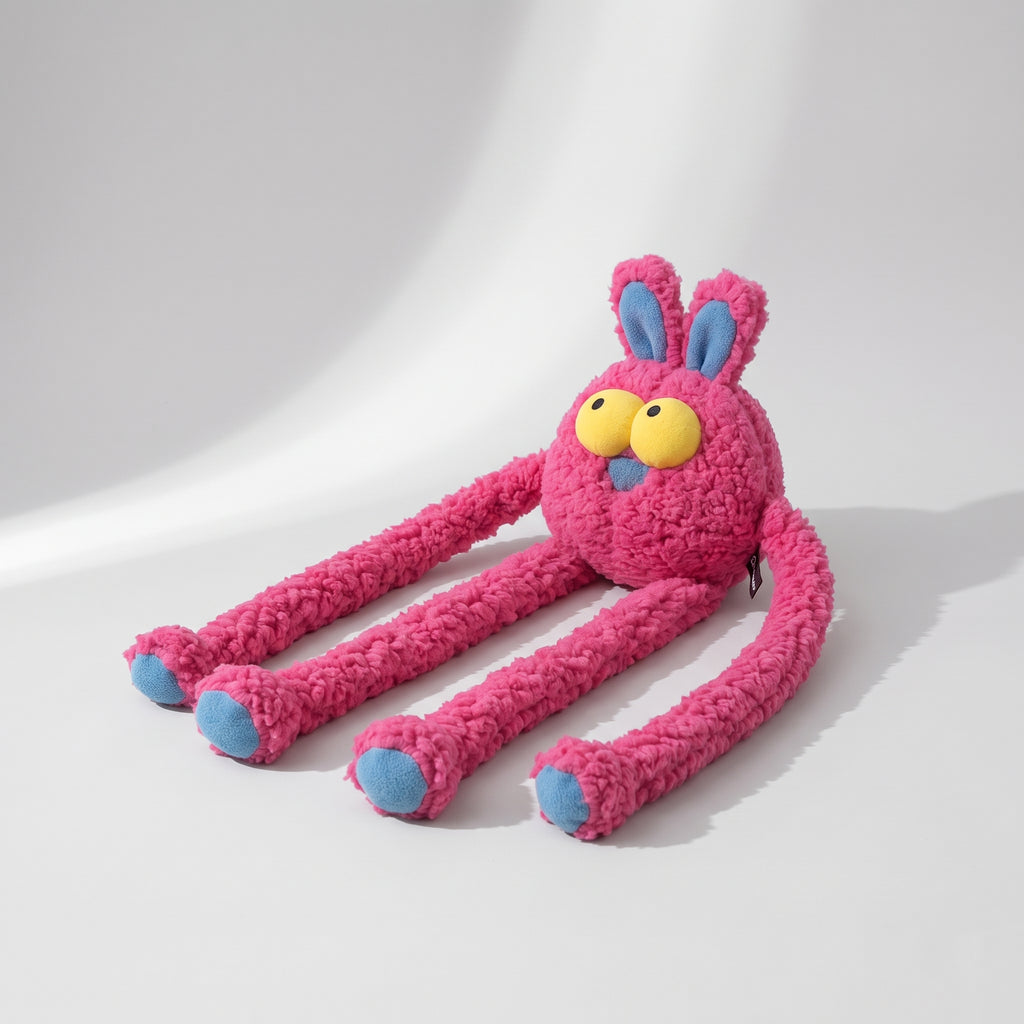 Tug Of War Dog Toy, studio photo on a light grey background