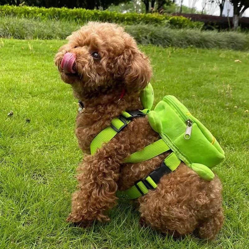 Turtle Dog Backpack