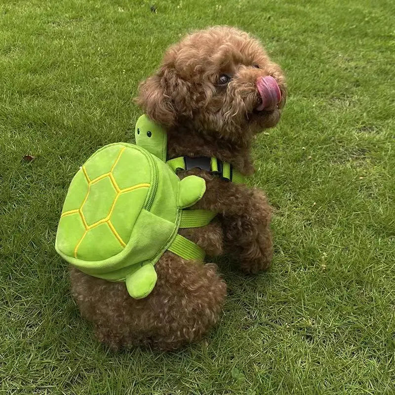 Turtle Dog Backpack