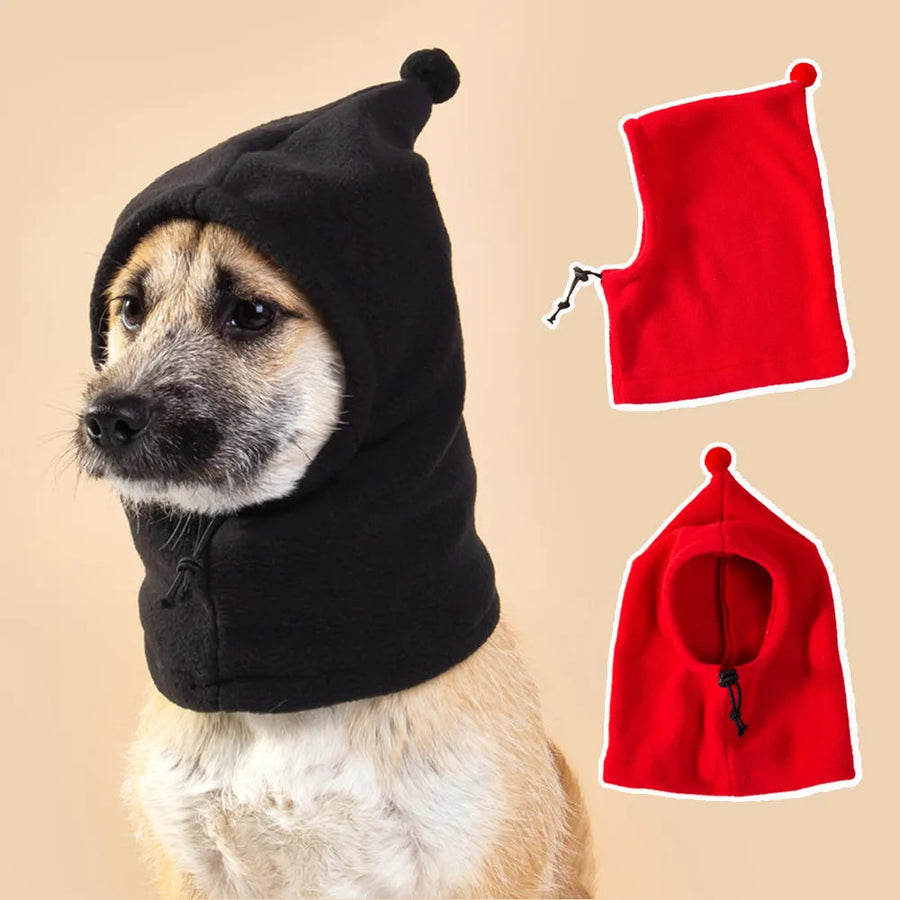 Material: Made from soft and cozy fleece, this hat provides maximum warmth and comfort for your furry friend.