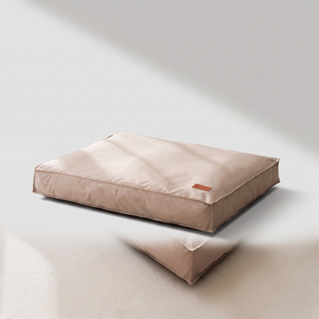 Waterproof Dog Bed Mat, studio photo on a light grey background