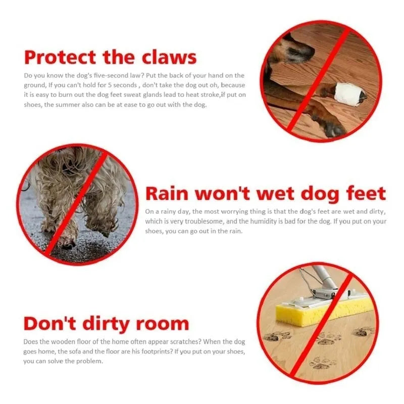 Waterproof Dog Shoes